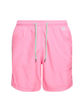 Mc2 Saint Barth: Pantone超轻科技织物沙滩裤 - 粉色 - men_0 | Luisa Via Roma