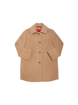 MAX&Co.: Wool cloth coat - Beige - kids-girls_0 | Luisa Via Roma