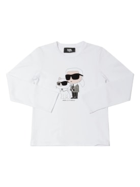 karl lagerfeld - camisetas - niña pequeña - rebajas

