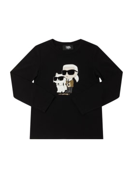 karl lagerfeld - t-shirts - kid fille - offres