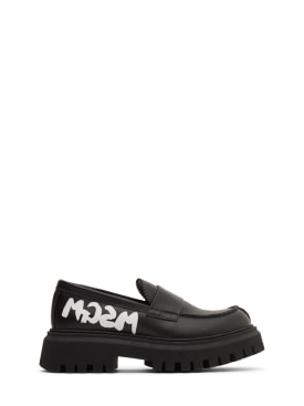 msgm - mocassins - kid fille - offres