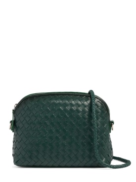 Dragon Diffusion: Chunky Fellini leather shoulder bag - Military Green - women_0 | Luisa Via Roma