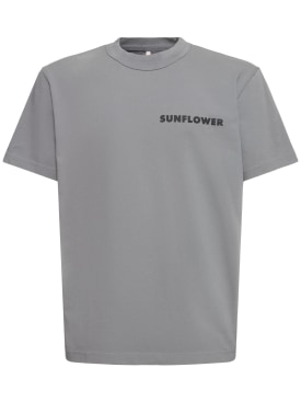SUNFLOWER: Master logo t-shirt - Grey - men_0 | Luisa Via Roma
