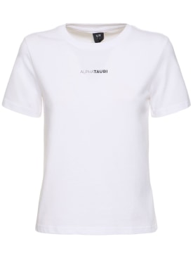 Alphatauri: Jeru t-shirt - White - women_0 | Luisa Via Roma