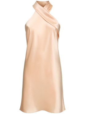 Galvan: Neckholder-Minikleid „Pandora - Hellpink - women_0 | Luisa Via Roma