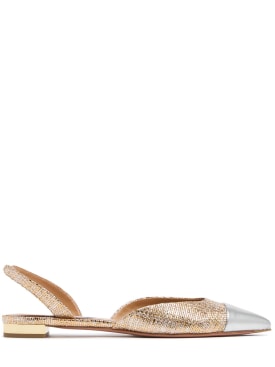 aquazzura - flat shoes - women - promotions