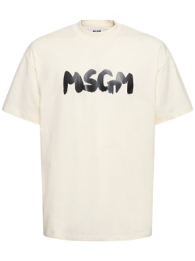 msgm - t-shirts - herren - neue saison