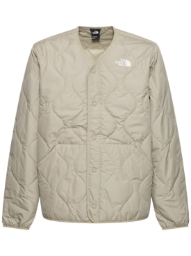 The North Face: Ampato无领绗缝夹克 - Clay Grey - men_0 | Luisa Via Roma