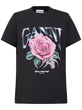 ganni - t-shirts - women - new season