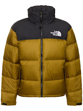 The North Face: 1996 Retro Nuptse down jacket - Moss Green - women_0 | Luisa Via Roma