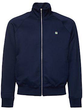 FILA +: F+ Ace zipped track top - Rich Deep Navy - men_0 | Luisa Via Roma