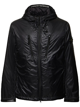 Stone Island: Light Outwear packable jacket - Black - men_0 | Luisa Via Roma