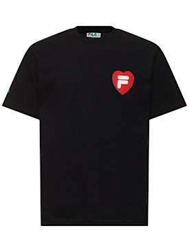 FILA +: F+ Adoro t-shirt - Jet Black - men_0 | Luisa Via Roma