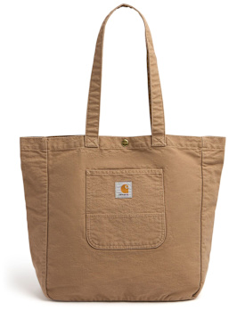 Carhartt WIP: Bayfield canvas tote - Peanut - men_0 | Luisa Via Roma