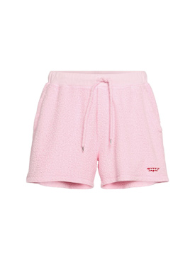 Dsquared2: Cotton sport shorts - Pink - men_0 | Luisa Via Roma