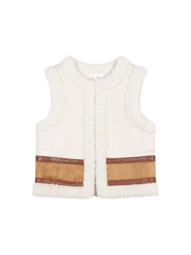 chloé - fur & shearling - junior-girls - promotions