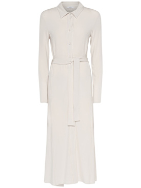 ★関税込み★ Max Mara Tortona Dress Tortona crepe jersey midi dress - Max Mara - Women