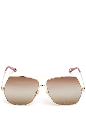 chloé - lunettes de soleil - femme - offres