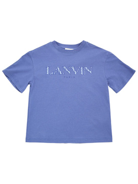 lanvin - 티셔츠 - 주니어-남아 - 뉴 시즌 