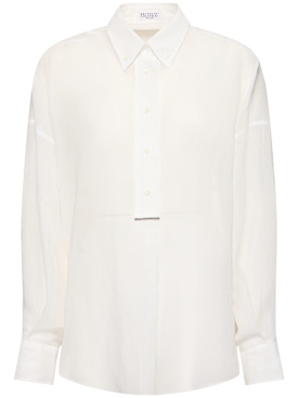 brunello cucinelli - shirts - women - new season