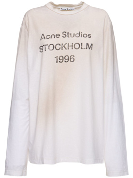 acne studios - t-shirts - women - new season