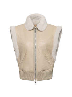 isabel marant - piel y shearling - mujer - rebajas

