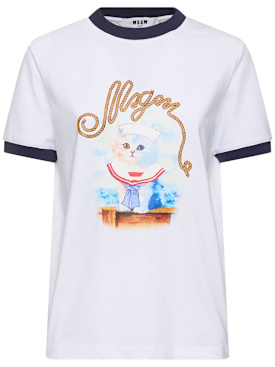 msgm - t-shirts - femme - nouvelle saison