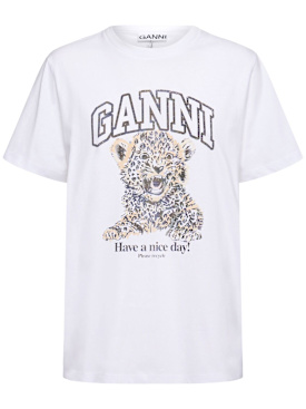 ganni - t-shirts - women - new season