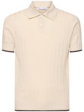 brunello cucinelli - polos - men - new season