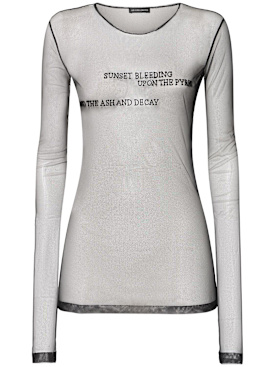 ann demeulemeester - tops - women - new season