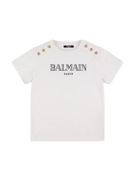 balmain - 티셔츠&탑 - 주니어-여아 - 뉴 시즌 