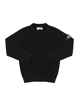 stone island junior - knitwear - junior-boys - new season