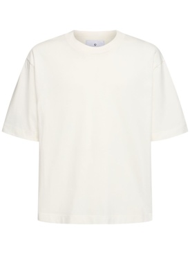 Seven Gauge: Heavy jersey short sleeve t-shirt - White - men_0 | Luisa Via Roma
