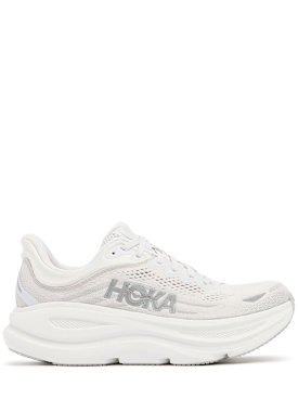 Hoka: Bondi 9运动鞋 - Stardust/Silver - women_0 | Luisa Via Roma