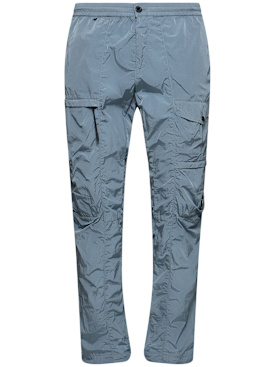C.P. Company: Chrome-R cargo lens pants - Stormy Weather - men_0 | Luisa Via Roma