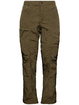 C.P. Company: Chrome-R cargo lens pants - Green - men_0 | Luisa Via Roma