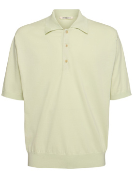 auralee - polos - men - new season
