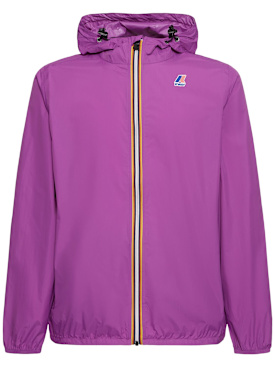 K-Way: Le Vrai 4.0 Claude jacket - Violet - men_0 | Luisa Via Roma