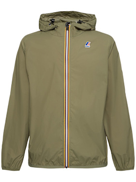 K-Way: Le Vrai 4.0 Claude jacket - Green Lichen - men_0 | Luisa Via Roma