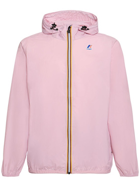 K-Way: Le Vrai 4.0 Claude jacket - Pink Lavander - men_0 | Luisa Via Roma