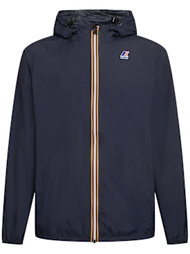 K-Way: Le Vrai 4.0 Claude jacket - Blue Depth - men_0 | Luisa Via Roma