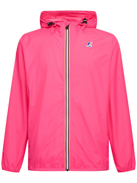 K-Way: Le Vrai 4.0 Claude jacket - Pink Intense - men_0 | Luisa Via Roma