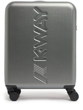 K-Way: Kleiner Trolley - Metallisch Grau - men_0 | Luisa Via Roma