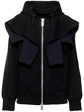 sacai - sweatshirts - women - sale