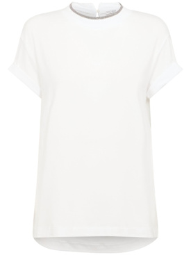brunello cucinelli - t-shirt - donna - nuova stagione