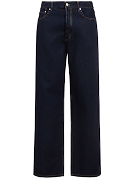 The Core: Jean en denim à 5 poches - Blue Raw - men_0 | Luisa Via Roma
