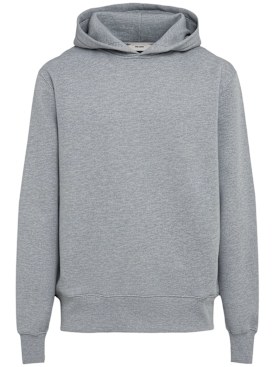 The Core: Cotton sweatshirt hoodie - Grey - men_0 | Luisa Via Roma