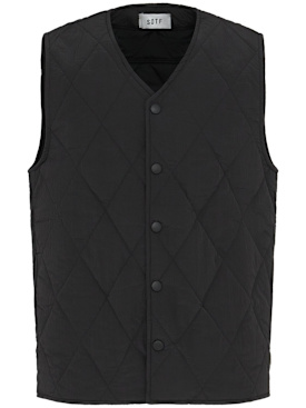 SOTF: Piumino smanicato - Nero - men_0 | Luisa Via Roma