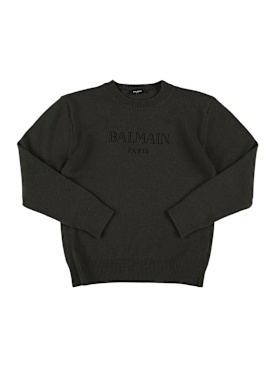 balmain - strickwaren - jungen - neue saison