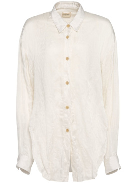 khaite - shirts - women - ss26